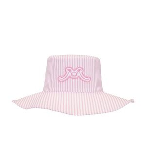 NWOT Rowen Rose Maxi Hat in White & Pink